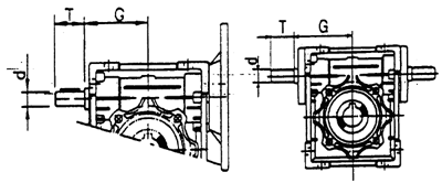 NMRV型蝸桿減速機(jī)(Q-JF 01-1999)